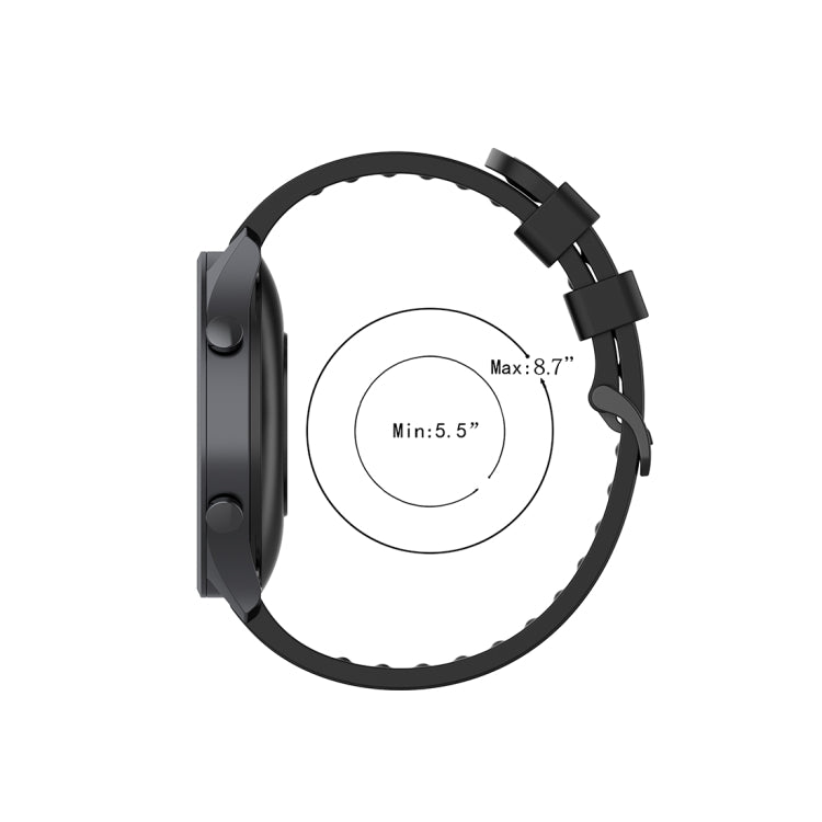 Per Xiaomi Watch Color 22mm Cinturino da polso in silicone con chiusura a sgancio rapido