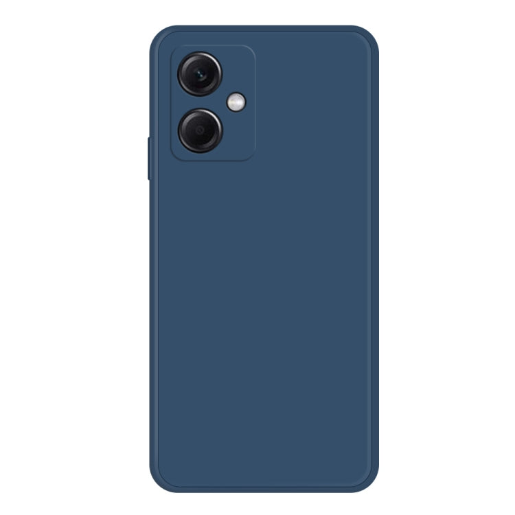 Custodia per telefono con bordo dritto in silicone liquido imitazione, For Xiaomi Redmi Note 12 China, For Xiaomi Redmi Note 12 Pro 5G China, For Xiaomi Redmi Note 12 Pro 5G Global