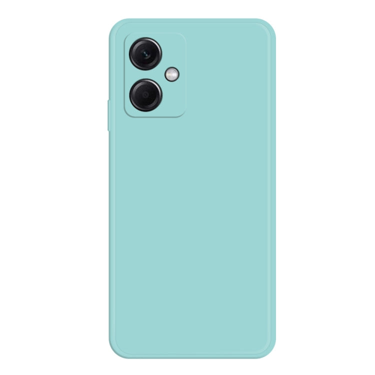 Custodia per telefono con bordo dritto in silicone liquido imitazione, For Xiaomi Redmi Note 12 China, For Xiaomi Redmi Note 12 Pro 5G China, For Xiaomi Redmi Note 12 Pro 5G Global