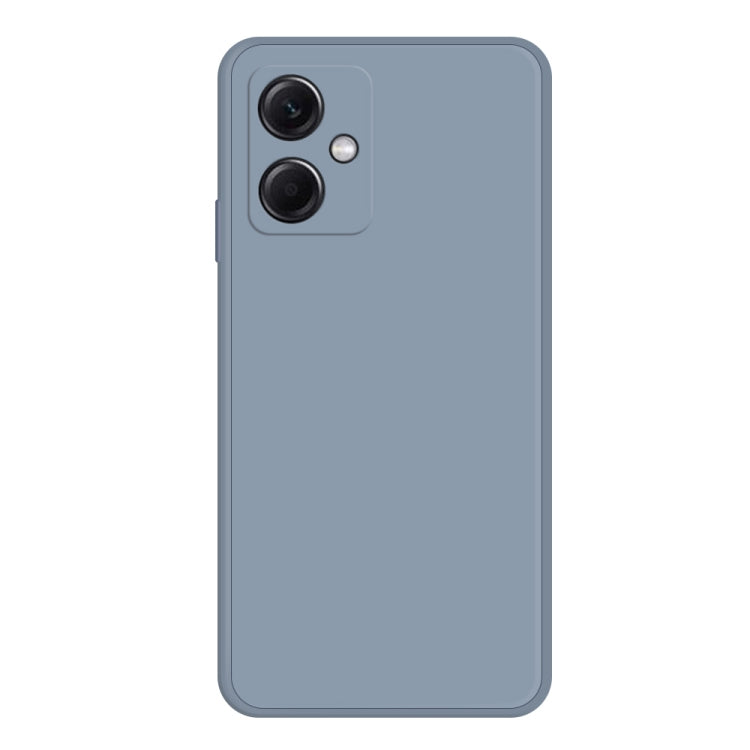 Custodia per telefono con bordo dritto in silicone liquido imitazione, For Xiaomi Redmi Note 12 China, For Xiaomi Redmi Note 12 Pro 5G China, For Xiaomi Redmi Note 12 Pro 5G Global