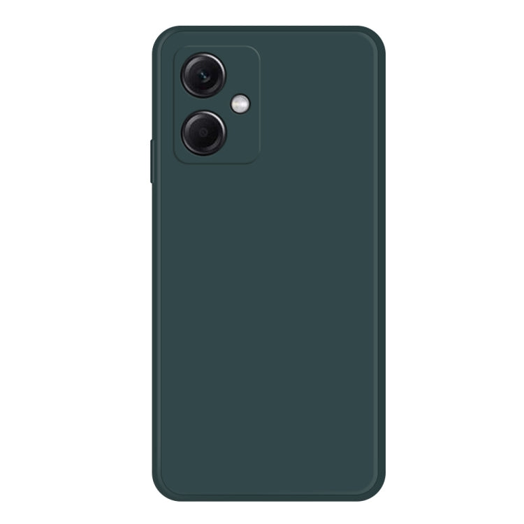 Custodia per telefono con bordo dritto in silicone liquido imitazione, For Xiaomi Redmi Note 12 China, For Xiaomi Redmi Note 12 Pro 5G China, For Xiaomi Redmi Note 12 Pro 5G Global