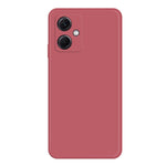Custodia per telefono con bordo dritto in silicone liquido imitazione, For Xiaomi Redmi Note 12 China, For Xiaomi Redmi Note 12 Pro 5G China, For Xiaomi Redmi Note 12 Pro 5G Global