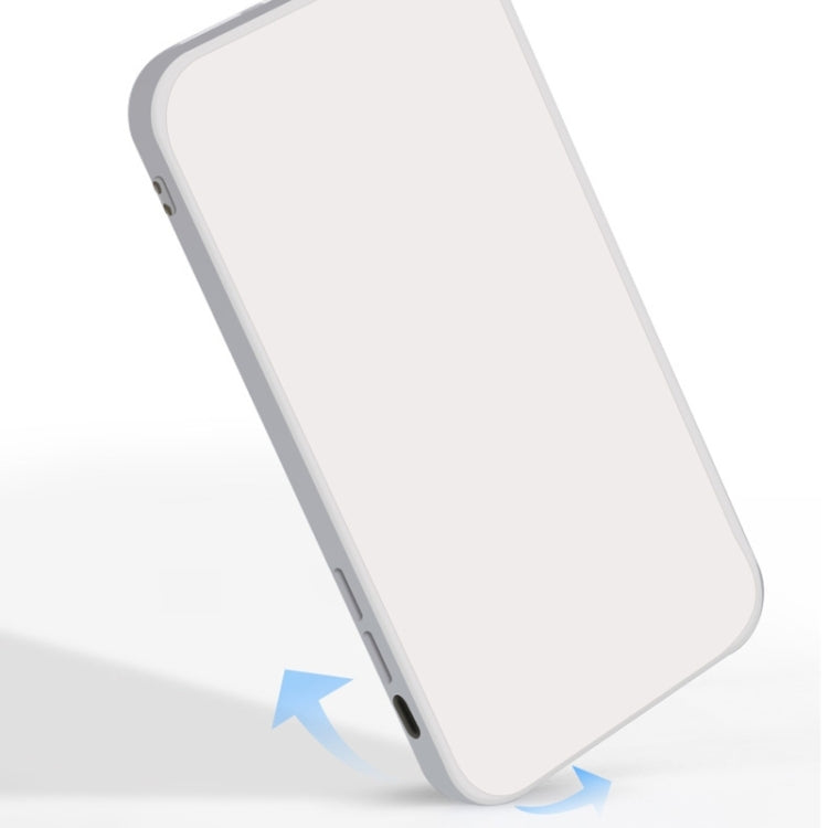 Custodia per telefono con bordo dritto in silicone liquido imitazione, For Xiaomi Redmi Note 12 China, For Xiaomi Redmi Note 12 Pro 5G China, For Xiaomi Redmi Note 12 Pro 5G Global