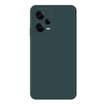 Custodia per telefono con bordo dritto in silicone liquido imitazione, For Xiaomi Redmi Note 12 China, For Xiaomi Redmi Note 12 Pro 5G China, For Xiaomi Redmi Note 12 Pro 5G Global
