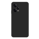 Custodia per telefono con bordo dritto in silicone liquido imitazione, For Xiaomi Redmi Note 12 China, For Xiaomi Redmi Note 12 Pro 5G China, For Xiaomi Redmi Note 12 Pro 5G Global