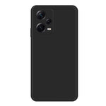 Custodia per telefono con bordo dritto in silicone liquido imitazione, For Xiaomi Redmi Note 12 Pro+ China