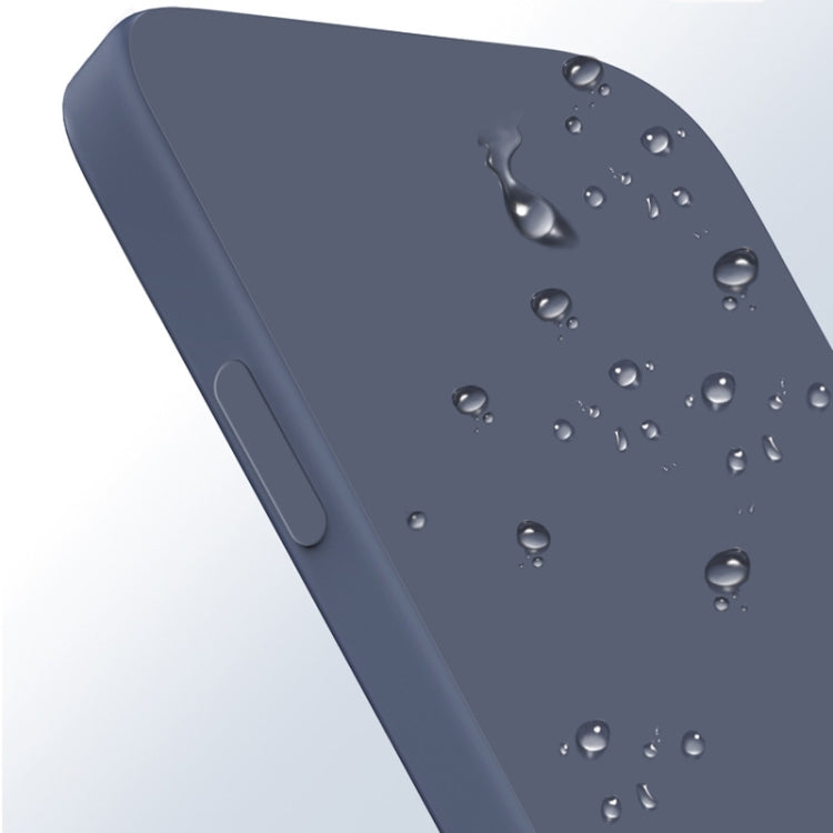 Custodia per telefono con bordo dritto in silicone liquido imitazione, For Xiaomi Redmi Note 12 Pro+ China