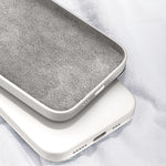 Custodia per telefono con bordo dritto in silicone liquido imitazione, For Xiaomi Redmi Note 12 Pro+ China