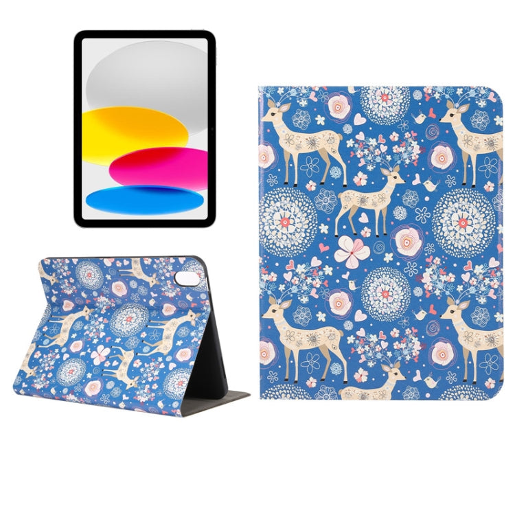 Custodia Smart per tablet con slot per penna a tensione verniciata, For iPad 10th Gen 10.9 2022, For iPad Pro 11 2022/2021/2020/2018 / Air 10.9 2022/2020