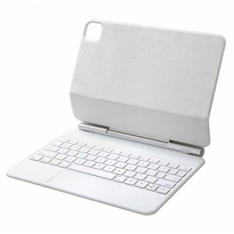 Custodia in pelle per tastiera Bluetooth con touch pad, For iPad Air 5 / 4 10.9 inch, For iPad Pro 11 inch 2021/2020/2018, For iPad Pro 12.9 inch 2021/2020/2018