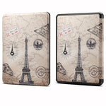 Custodia per tablet in pelle verniciata Voltage, For Amazon Kindle 11th Gen 2022 6 inch