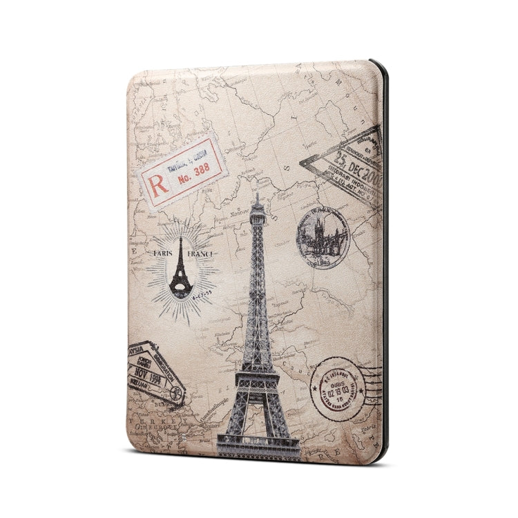 Custodia per tablet in pelle verniciata Voltage, For Amazon Kindle 11th Gen 2022 6 inch