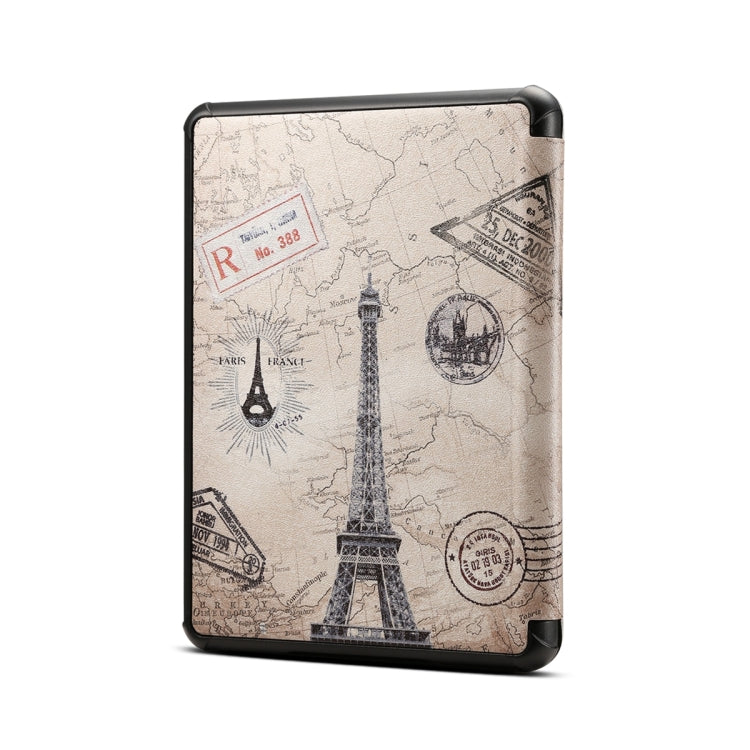 Custodia per tablet in pelle verniciata Voltage, For Amazon Kindle 11th Gen 2022 6 inch
