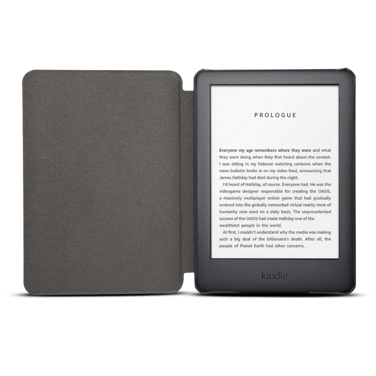 Custodia per tablet in pelle verniciata Voltage, For Amazon Kindle 11th Gen 2022 6 inch