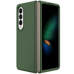 Custodia per telefono pieghevole con copertura per PC in tinta unita, For Samsung Galaxy Z Fold4 5G