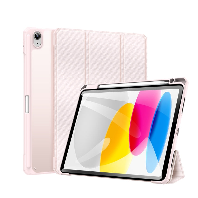 Custodia Smart Tablet in pelle antiscivolo serie DUX DUCIS TOBY, For iPad 10th Gen 10.9 2022