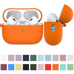 Custodia per auricolari antiurto monopezzo ispessita, For AirPods Pro 2