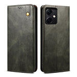Custodia per telefono in pelle con trama di cavallo pazzo in cera d'olio, For Xiaomi Redmi Note 12 China, For Xiaomi Redmi Note 12 Pro 5G China, For Xiaomi Redmi Note 12 Pro+ China