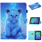 Custodia per tablet in pelle intelligente con cuciture colorate, For iPad 10th Gen 10.9 2022