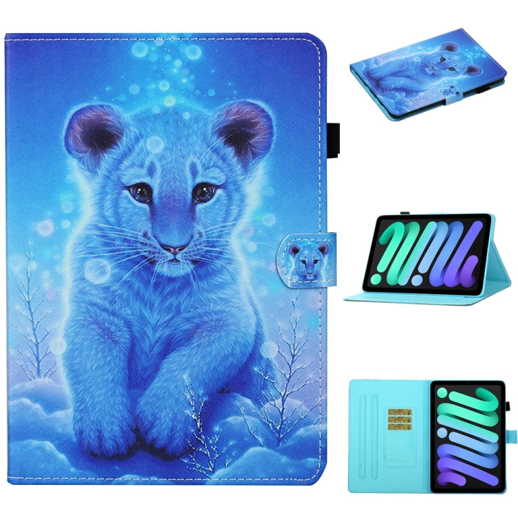 Custodia per tablet in pelle intelligente con cuciture colorate, For iPad 10th Gen 10.9 2022