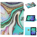Custodia per tablet in pelle intelligente con cuciture colorate, For iPad 10th Gen 10.9 2022
