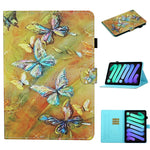 Custodia per tablet in pelle intelligente con cuciture colorate, For iPad 10th Gen 10.9 2022