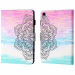 Custodia per tablet in pelle intelligente con cuciture colorate, For iPad 10th Gen 10.9 2022