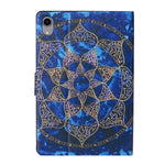 Custodia per tablet in pelle con verniciatura a colori di tensione, For iPad 10th Gen 10.9 2022