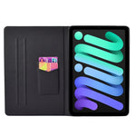 Custodia per tablet in pelle con verniciatura a colori di tensione, For iPad 10th Gen 10.9 2022