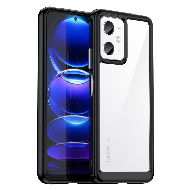 Custodia per telefono in acrilico + TPU serie colorata, For Xiaomi Redmi Note 12 China