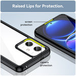 Custodia per telefono in acrilico + TPU serie colorata, For Xiaomi Redmi Note 12 China