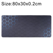 Tappetino per tastiera con tappetino per mouse da gioco con superficie in tessuto di gomma antiscivolo, 80 x 30 x 0.2cm, 90 x 40 x 0.2cm