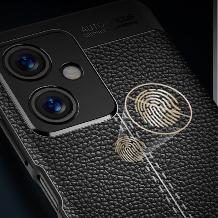 Custodia per cellulare in TPU con trama litchi, For Xiaomi Redmi Note 12 Global / Note 12 China / Poco X5, For Xiaomi Redmi Note 12 Pro 5G / Note 12 Pro 5G Speed / Poco X5 Pro, For Xiaomi Redmi Note 12 Pro+ China, For Xiaomi Redmi 11 Prime