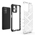 PC a nido d'ape antiurto + custodia per telefono in TPU, For Xiaomi Redmi Note 12 China, For vivo iQOO Neo7, For Xiaomi Redmi Note 12 Pro 5G China, For Xiaomi Redmi Note 12 Pro+ China / Global