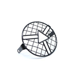 Copertura per griglia per lampada rotonda retrò con protezione per griglia a punta di freccia per motocicletta, Arrowhead Grill Guard