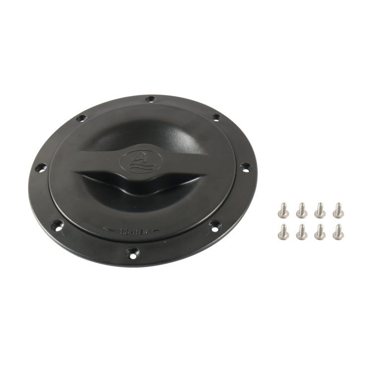 A6651-01 Copertura universale rotonda per boccaporto da 6 pollici con tasca in rete rossa, A6651-01