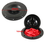 A6651-01 Copertura universale rotonda per boccaporto da 6 pollici con tasca in rete rossa, A6651-01