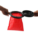 A6651-01 Copertura universale rotonda per boccaporto da 6 pollici con tasca in rete rossa, A6651-01