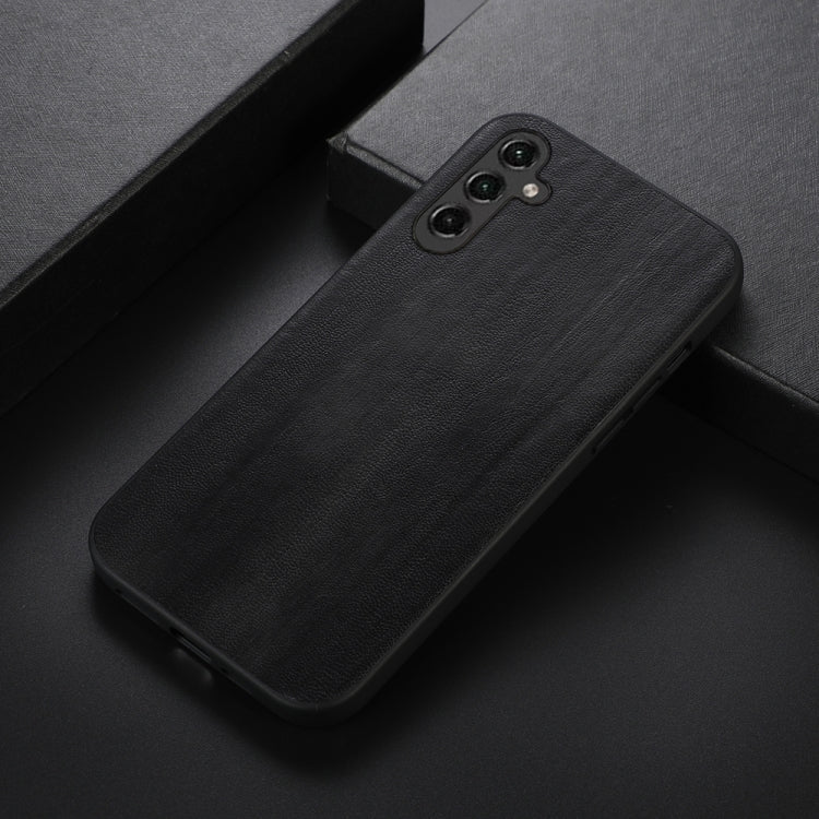 Cassa del telefono dell'unità di elaborazione di struttura della mucca gialla, For Samsung Galaxy A14 5G, For Samsung Galaxy S23+ 5G, For Samsung Galaxy S23 Ultra 5G