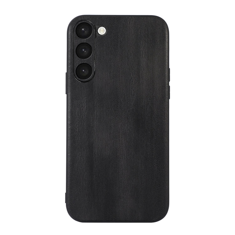 Cassa del telefono dell'unità di elaborazione di struttura della mucca gialla, For Samsung Galaxy A14 5G, For Samsung Galaxy S23+ 5G, For Samsung Galaxy S23 Ultra 5G