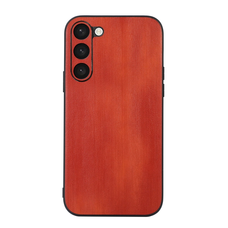 Cassa del telefono dell'unità di elaborazione di struttura della mucca gialla, For Samsung Galaxy A14 5G, For Samsung Galaxy S23+ 5G, For Samsung Galaxy S23 Ultra 5G