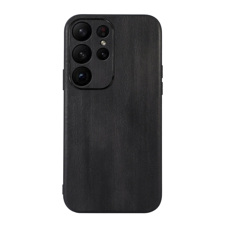 Cassa del telefono dell'unità di elaborazione di struttura della mucca gialla, For Samsung Galaxy A14 5G, For Samsung Galaxy S23+ 5G, For Samsung Galaxy S23 Ultra 5G