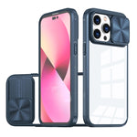 360 Custodia per telefono camshield scorrevole a corpo intero, For iPhone 14 Pro, For iPhone 14 Pro Max