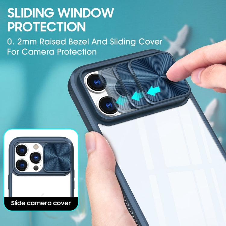 360 Custodia per telefono camshield scorrevole a corpo intero, For iPhone 14 Pro, For iPhone 14 Pro Max