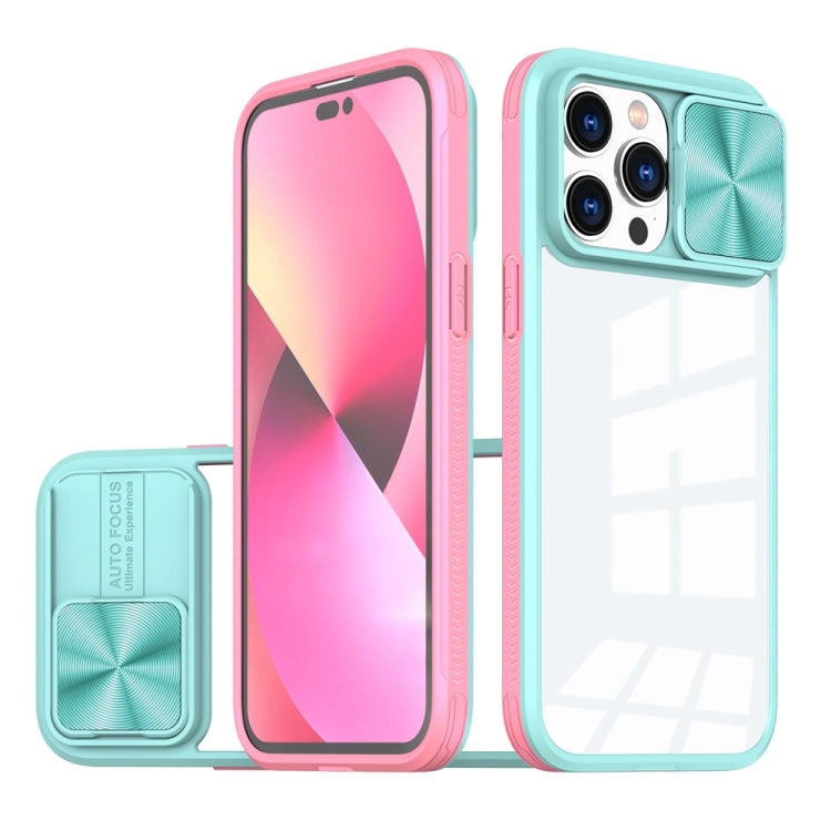 360 Custodia per telefono camshield scorrevole a corpo intero, For iPhone 14 Pro, For iPhone 14 Pro Max