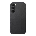 Custodia per telefono in PU con struttura in legno, For Samsung Galaxy A14 5G, For Samsung Galaxy S23+ 5G, For Samsung Galaxy S23 Ultra 5G