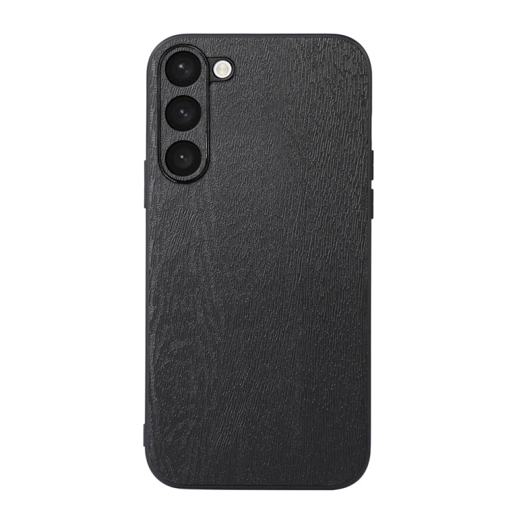 Custodia per telefono in PU con struttura in legno, For Samsung Galaxy A14 5G, For Samsung Galaxy S23+ 5G, For Samsung Galaxy S23 Ultra 5G
