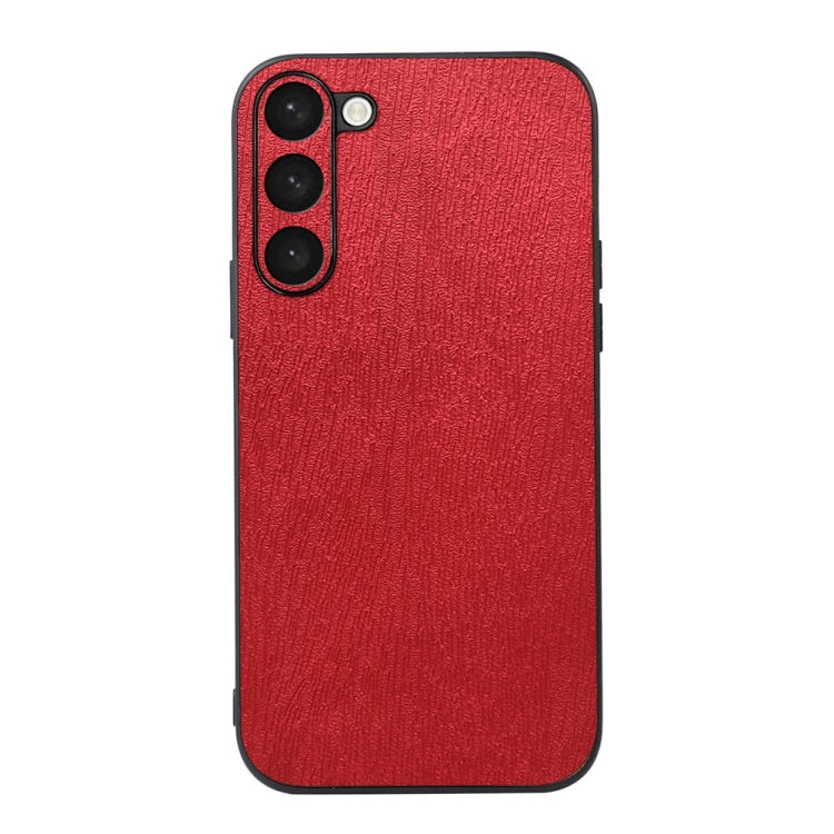 Custodia per telefono in PU con struttura in legno, For Samsung Galaxy A14 5G, For Samsung Galaxy S23+ 5G, For Samsung Galaxy S23 Ultra 5G