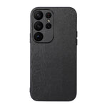 Custodia per telefono in PU con struttura in legno, For Samsung Galaxy A14 5G, For Samsung Galaxy S23+ 5G, For Samsung Galaxy S23 Ultra 5G