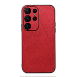 Custodia per telefono in PU con struttura in legno, For Samsung Galaxy A14 5G, For Samsung Galaxy S23+ 5G, For Samsung Galaxy S23 Ultra 5G